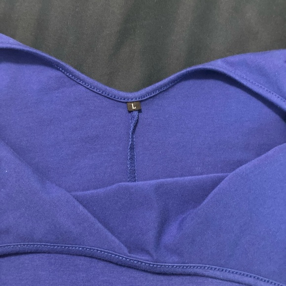 Large Women’s Blue Maxi Long Flo Style Vibe Dress - Picture 4 of 4